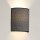 Brilagi - Wall light SEMI 1xE27/15W/230V grey
