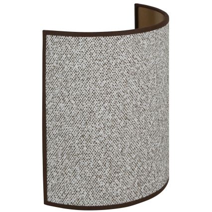 Brilagi - Wall light SEMI 1xE27/15W/230V grey