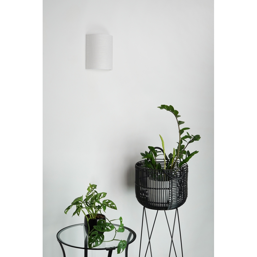 Brilagi - Wall light SEMI 1xE27/15W/230V light grey