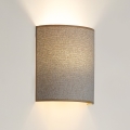 Brilagi - Wall light SEMI 1xE27/15W/230V light grey