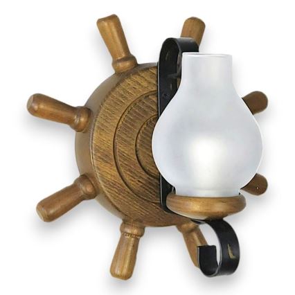 Brilagi - Wall light TIMONA 1xE14/40W/230V beech/walnut