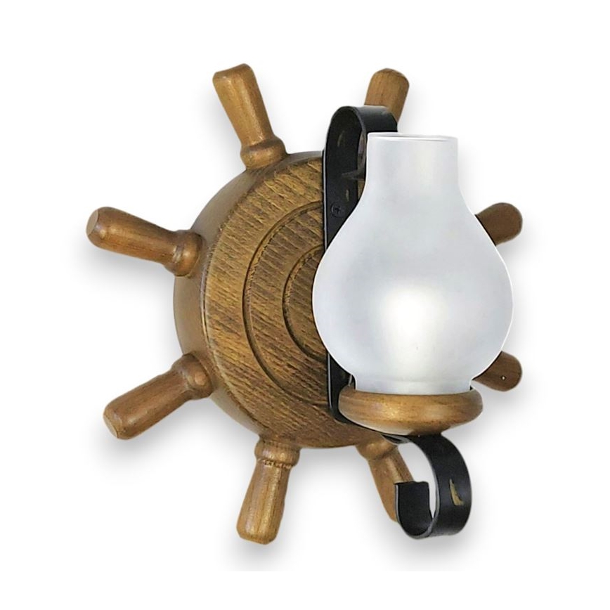 Brilagi - Wall light TIMONA 1xE14/40W/230V beech/walnut