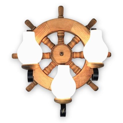 Brilagi - Wall light TIMONA 3xE14/40W/230V beech