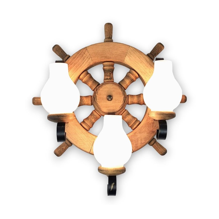 Brilagi - Wall light TIMONA 3xE14/40W/230V beech