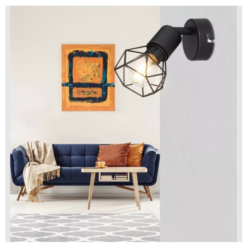 Brilagi - Wall-mounted spotlight CAGE 1xE14/40W/230V