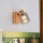 Brilagi - Wall-mounted spotlight HYGGE 1xE14/15W/230V rubberwood/smoked