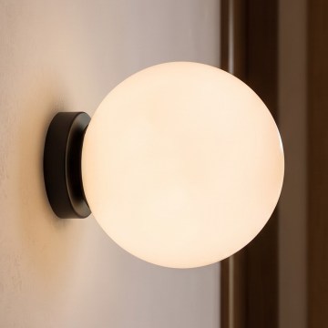 BRILAGI - Wall sconce POLOS 1xE27/40W/230V Ø 20 cm black
