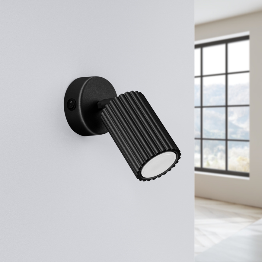 Brilagi - Wall spotlight CRESTO 1xGU10/10W/230V black