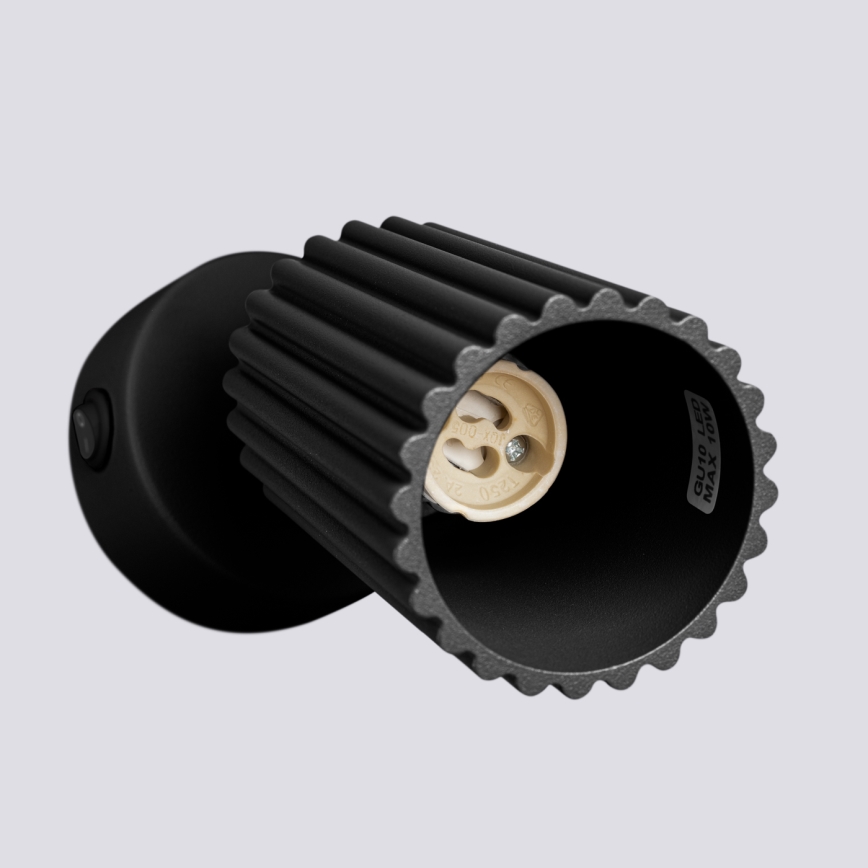 Brilagi - Wall spotlight CRESTO 1xGU10/10W/230V black