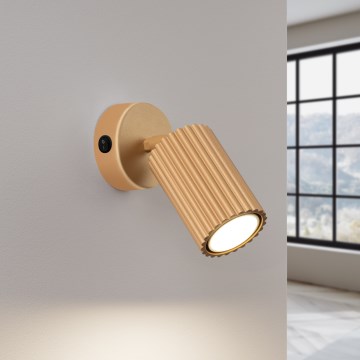 Brilagi - Wall spotlight CRESTO 1xGU10/10W/230V gold