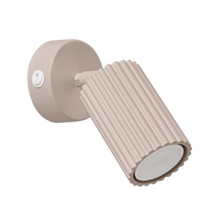 Brilagi - Wall spotlight CRESTO 1xGU10/10W/230V taupe