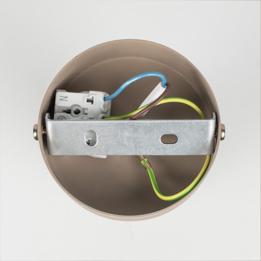 Brilagi - Wall spotlight POKER 1xGU10/25W/230V beige/gold