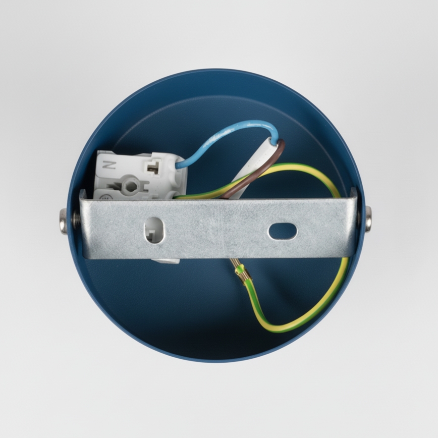 Brilagi - Wall spotlight POKER 1xGU10/25W/230V blue/gold