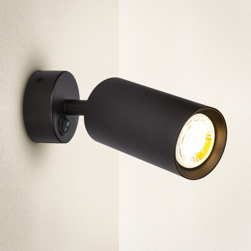 Brilagi - Wall spotlight SELE 1xGU10/30W/230V black