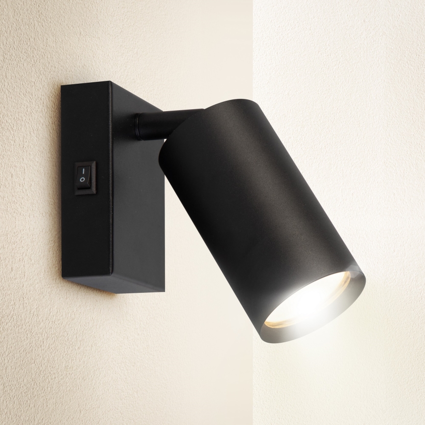 Brilagi - Wall spotlight SELE 1xGU10/30W/230V black
