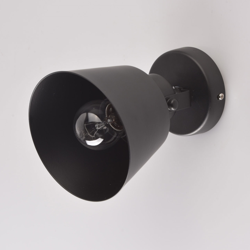 Brilagi - Wall spotlight TECHNO 1xE27/60W/230V black