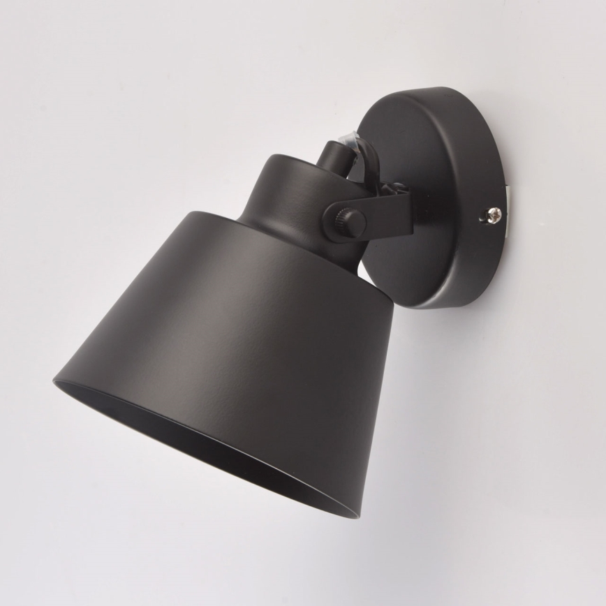 Brilagi - Wall spotlight TECHNO 1xE27/60W/230V black