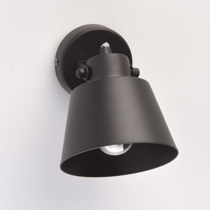 Brilagi - Wall spotlight TECHNO 1xE27/60W/230V black