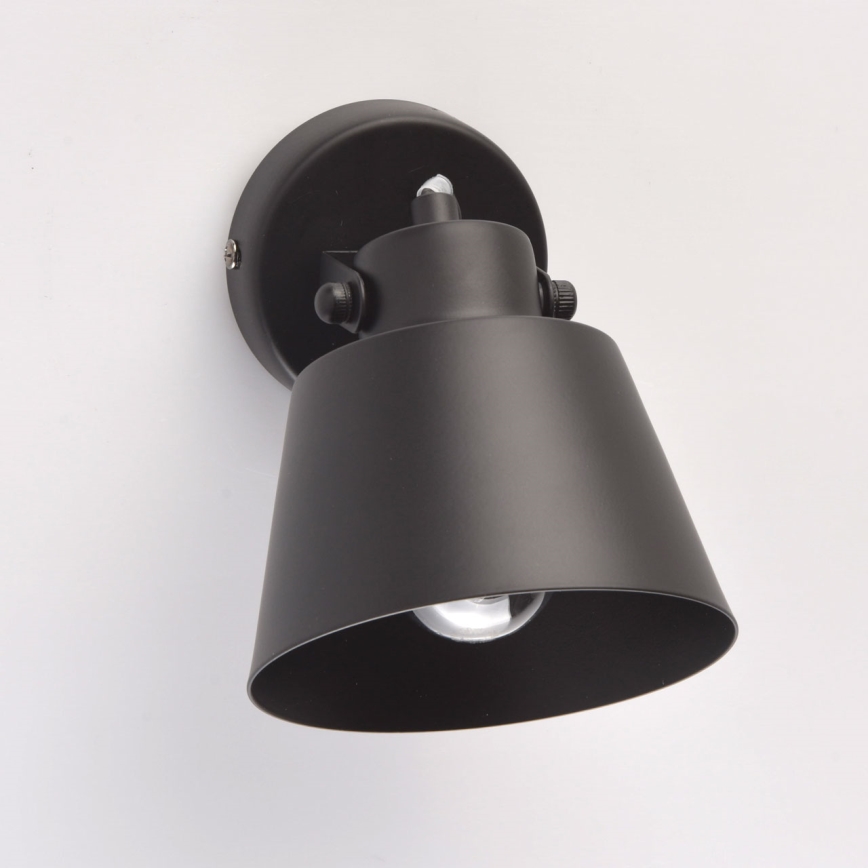 Brilagi - Wall spotlight TECHNO 1xE27/60W/230V black
