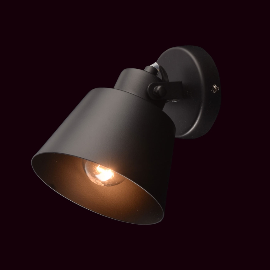 Brilagi - Wall spotlight TECHNO 1xE27/60W/230V black