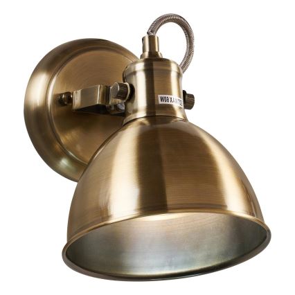 Brilagi - Wall spotlight TECHNO 1xE27/60W/230V bronze