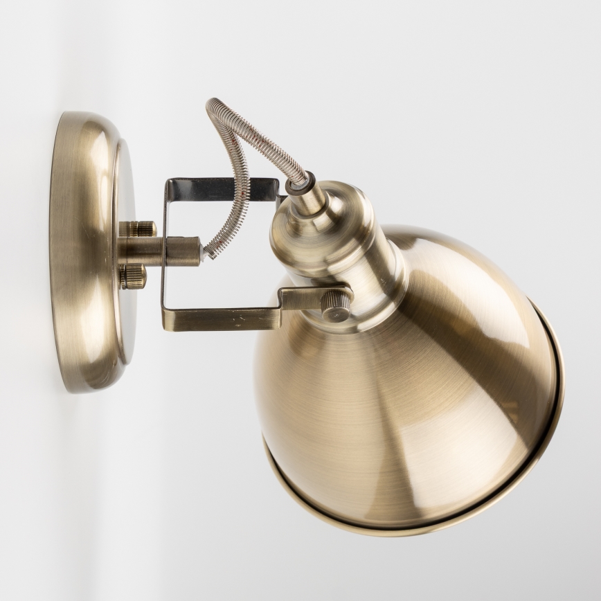 Brilagi - Wall spotlight TECHNO 1xE27/60W/230V bronze