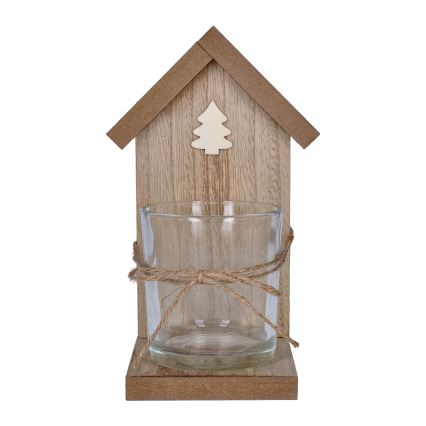 Brilagi - Wooden tea light candle holder