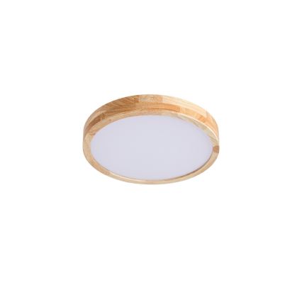 BRILAGI - WOODLINE LED Ceiling Light LED/24W/230V 3000/4000/6000K Oak, Ø 30 cm