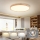 Brilagi - WOODROUND LED Ceiling Light, 40W, 230V, 3000/4000/6000K, Ø 60 cm, Wood, CRI 90