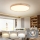 Brilagi - WOODROUND LED Ceiling Light 70W/230V 3000/4000/6000K Ø 80 cm Wood CRI 90
