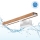 Brilagi - WOODY MIRROR 3-in-1 LED Bathroom Mirror Light, 8W/230V, 40 cm, IP44, White / Cherry Oak
