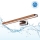 Brilagi - WOODY MIRROR 3-in-1 LED Bathroom Mirror Light LED/12W/230V 60 cm IP44 Glossy Chrome/Cherry Oak