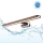 Brilagi - WOODY MIRROR 3-in-1 LED Bathroom Mirror Light LED/12W/230V 60 cm IP44 Glossy Chrome/Oak Walnut