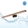Brilagi - WOODY MIRROR 3-in-1 LED Bathroom Mirror Light LED/15W/230V 80 cm IP44 black/cherry oak