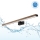 Brilagi - WOODY MIRROR 3-in-1 LED Bathroom Mirror Light LED/15W/230V 80 cm IP44 black/oak-walnut