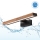 Brilagi - WOODY MIRROR 3-in-1 LED Bathroom Mirror Light LED/8W/230V 40 cm IP44 Black/Oak