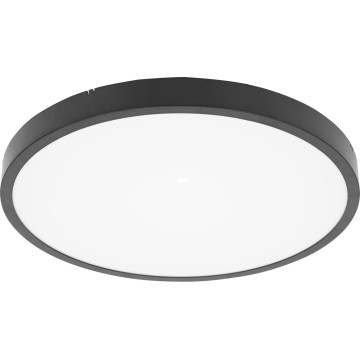 Brilagi - ZENNA LED Bathroom Ceiling Light 18W/230V Ø 29.5 cm IP44 Anthracite