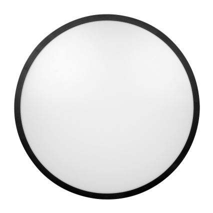 Brilagi - ZENNA LED Bathroom Ceiling Light, 24W/230V, 34.5 x 34.5 cm, IP44, Black