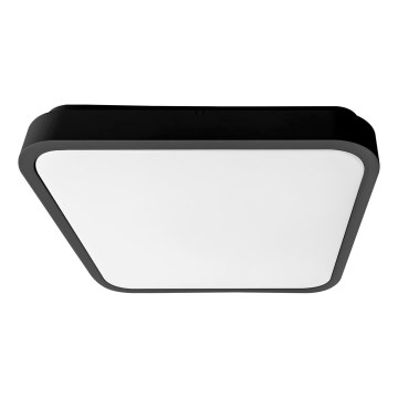 Brilagi - ZENNA LED Bathroom Ceiling Light LED/24W/230V 34,5x34,5 cm IP44 Black