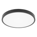 Brilagi - ZENNA LED Bathroom Ceiling Light with Sensor, LED/24W/230V, Ø35 cm, IP44, Anthracite + Remote Control