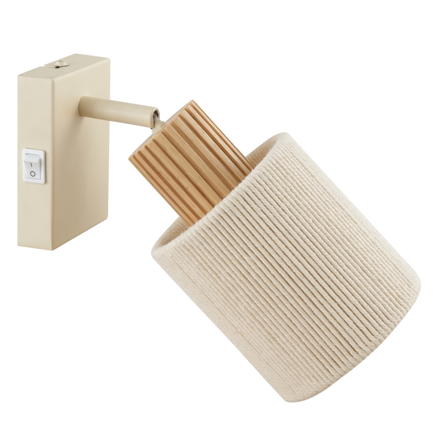 Brilliant - ARLO Wall Spotlight 1xE27/20W/230V, Cream