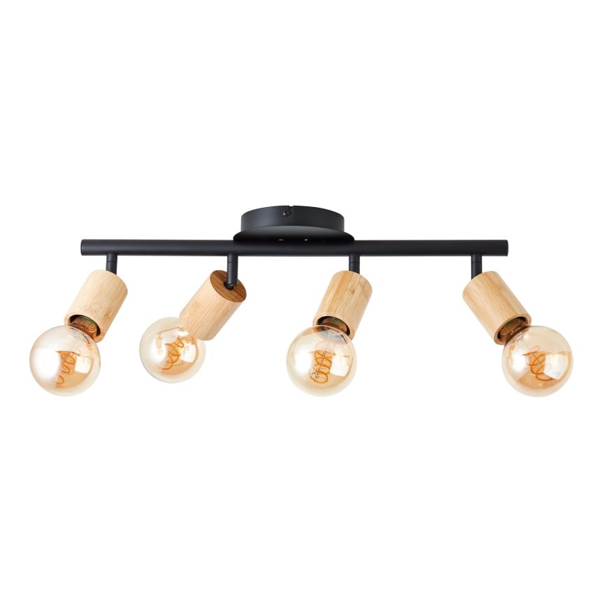Brilliant - Bamboo 4-Light Spotlight 4xE27/28W/230V