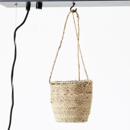 Brilliant - BANKWOOD cable pendant light 5xE27/28W/230V poplar