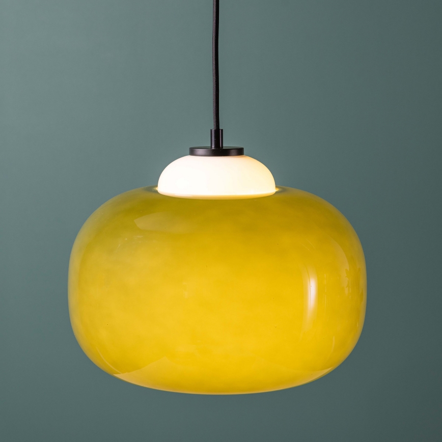 Brilliant - BLOP cable pendant lamp 1xE27/60W/230V green