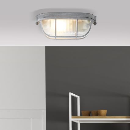 Brilliant - BOBBI Ceiling Light 1xE27/40W/230V grey