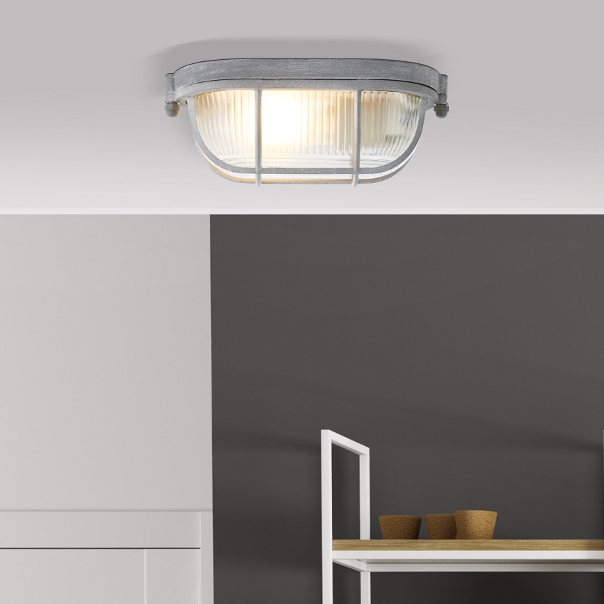 Brilliant - BOBBI Ceiling Light 1xE27/40W/230V grey