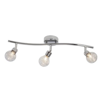 Brilliant - BULB Spotlight 3xG9/28W/230V Polished Chrome