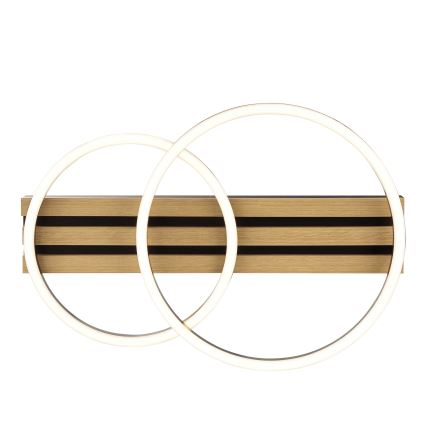 Brilliant - CALMA Dimmable LED Ceiling Light LED/21W/230V Black