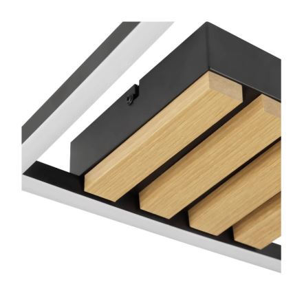 Brilliant - CALMA LED Dimmable Ceiling Light LED/15W/230V Black