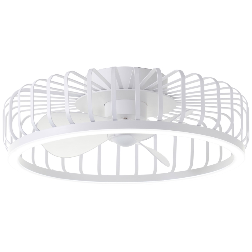 Brilliant - LED Dimmable Ceiling Light with Fan CAPO LED/36W/230V 2700-6500K Ø 48 cm White + Remote Control
